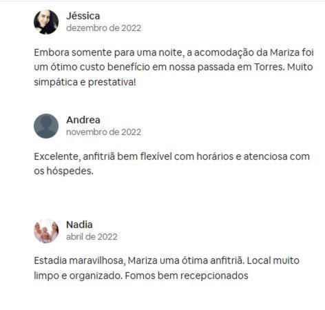 KITNET 01 em TORRES-RS - MELHOR CUSTO BENEFICIO na mais bela praia Gaúcha - cozinha - banheiro - ar condicionado - Smart TV 32' Android Apps Youtube - Netflix - Prime Vídeo e Wi-Fi - Estacionamento - Acomoda até 4 pessoas - Anfitriã Superhost no BnB Esterno foto